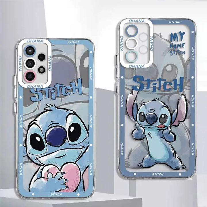 Disney Stitch Phone Case for Samsung Galaxy A25 A33 A34 A13 A14 A15 A23 A24 A53 A54 A73 A35 A55 4G 5G Soft Cover