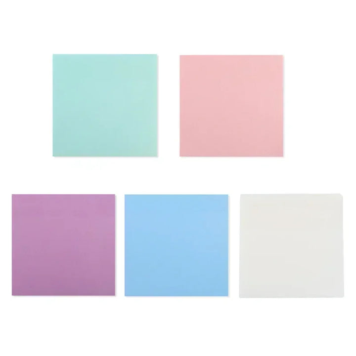 7/5/3/1pcs Transparent Notes Clear Sticky Clear See Through Posted It Note Memo Pads for College Students Planner Office School