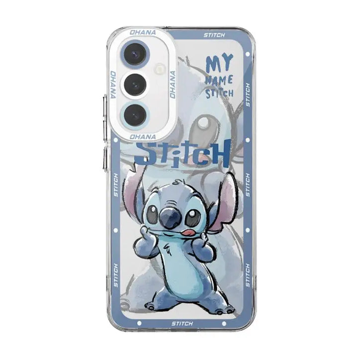 Disney Stitch Phone Case for Samsung Galaxy A25 A33 A34 A13 A14 A15 A23 A24 A53 A54 A73 A35 A55 4G 5G Soft Cover