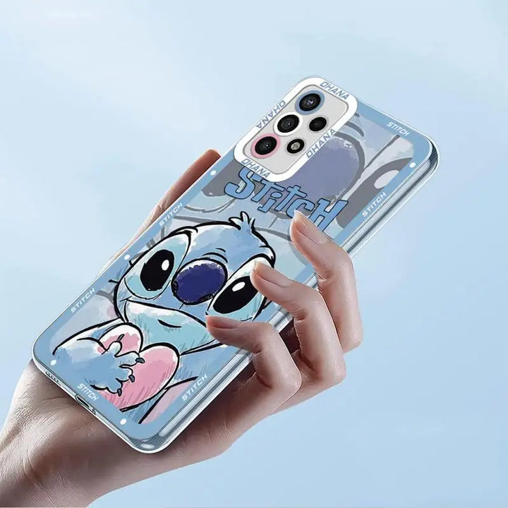 Disney Stitch Phone Case for Samsung Galaxy A25 A33 A34 A13 A14 A15 A23 A24 A53 A54 A73 A35 A55 4G 5G Soft Cover