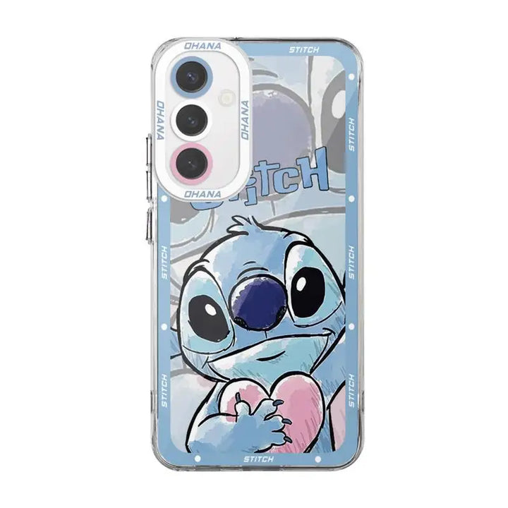 Disney Stitch Phone Case for Samsung Galaxy A25 A33 A34 A13 A14 A15 A23 A24 A53 A54 A73 A35 A55 4G 5G Soft Cover